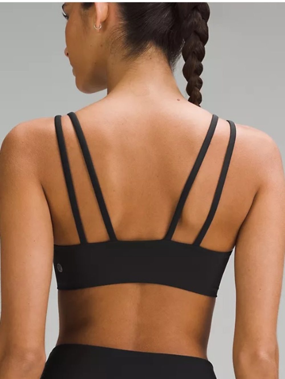 Lululemon Like a Cloud Bra Black Molded Foam Cup Seamless Sports Bra Yoga